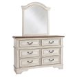 Signature Design by Ashley Realyn 6-Drawer Kids Dresser with Mirror B743-21 B743-26 Sale