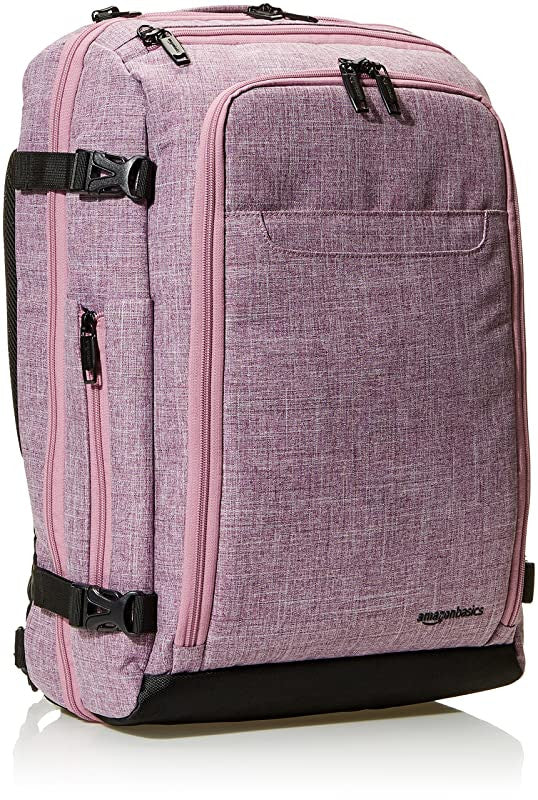 Amazon Basics - Mochila compacta de viaje, Morado, para viajes de fin de semana For Discount