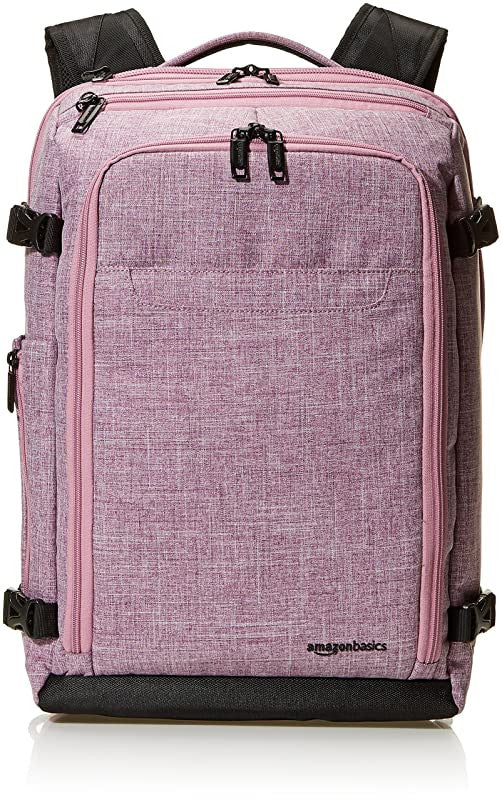 Amazon Basics - Mochila compacta de viaje, Morado, para viajes de fin de semana For Discount