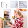 10Pcs Herramientas de Limpieza de Refrigeradores, Kit de Limpieza del Orificio de Drenaje del Refrigerador, Reutilizable Refrigerador Drenaje Agujero Removedor para Hogar Refrigeradores Embalaje Deteriorado Cheap