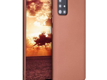 kwmobile Carcasa Compatible con Samsung Galaxy A51 - Funda de Silicona para móvil - Cover Trasero en Cobre metálico Embalaje Deteriorado Supply